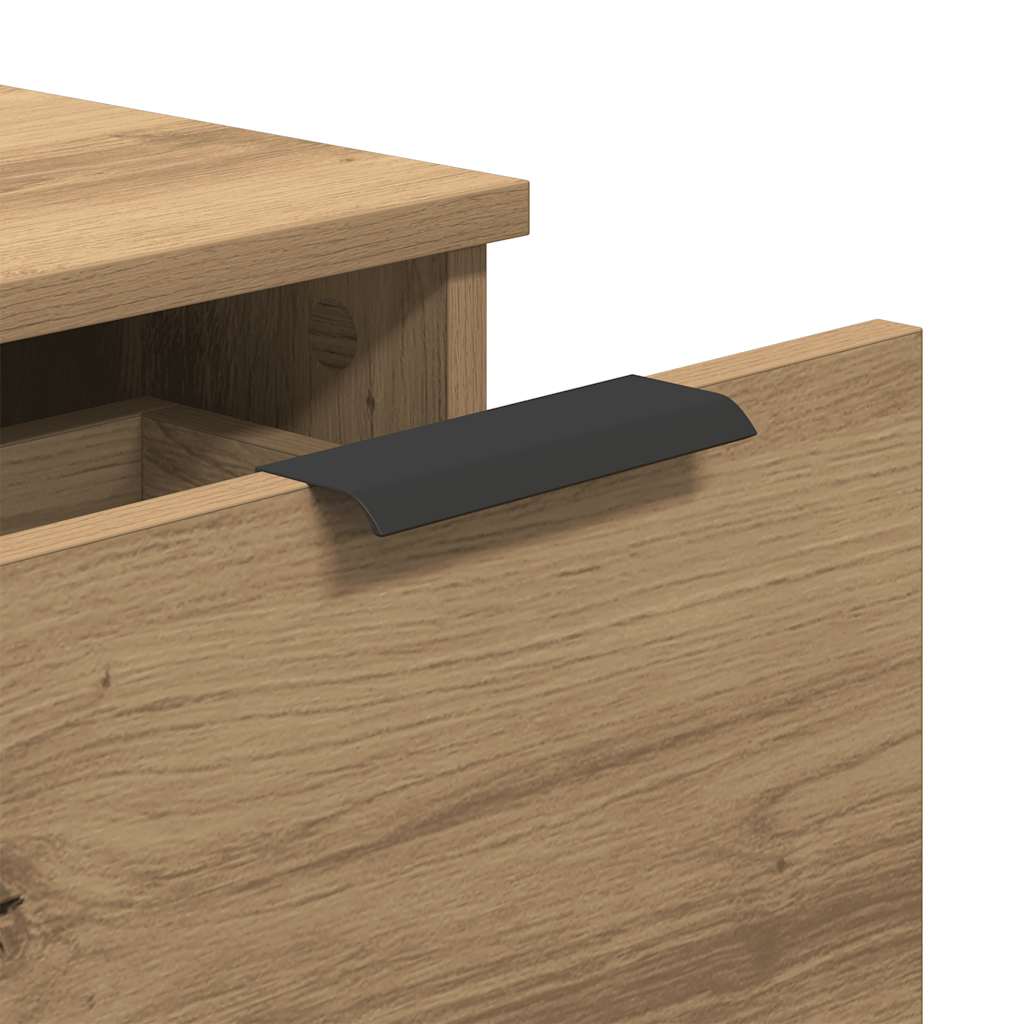 Sideboards 2 pcs Artisan Oak 30x30x70 cm Engineered Wood